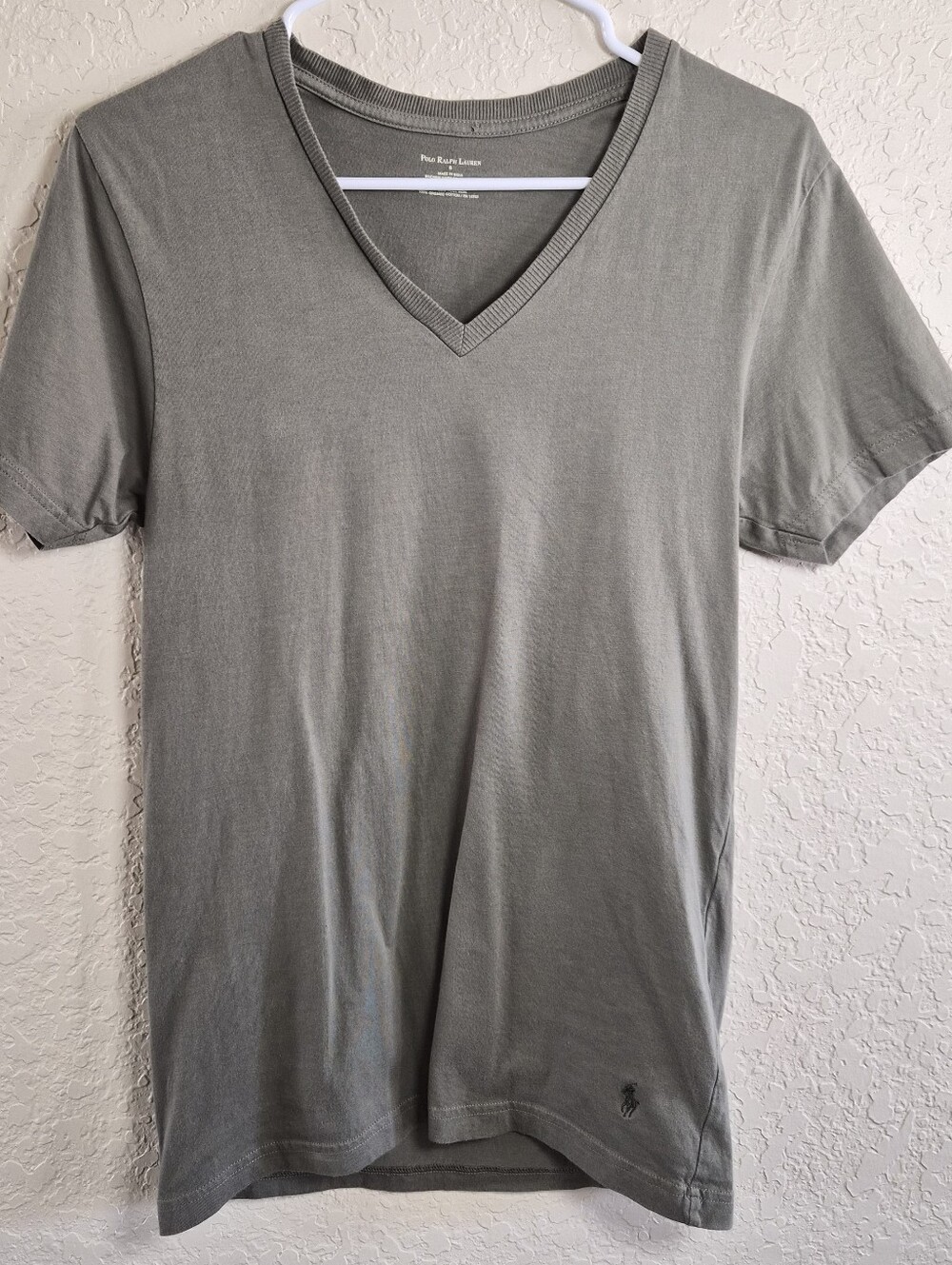 Polo by Ralph Lauren V-Neck Tee in Olive